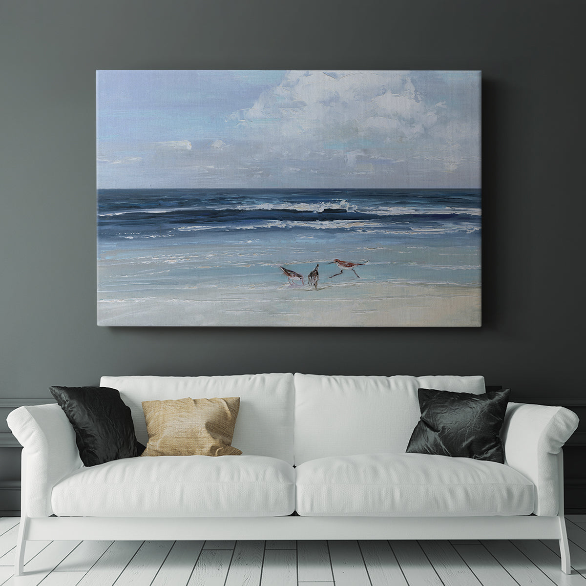 Beach Trio - Canvas Art Print