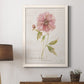 Soft Peony - Premium Canvas Framed in Barnwood - Ready to Hang