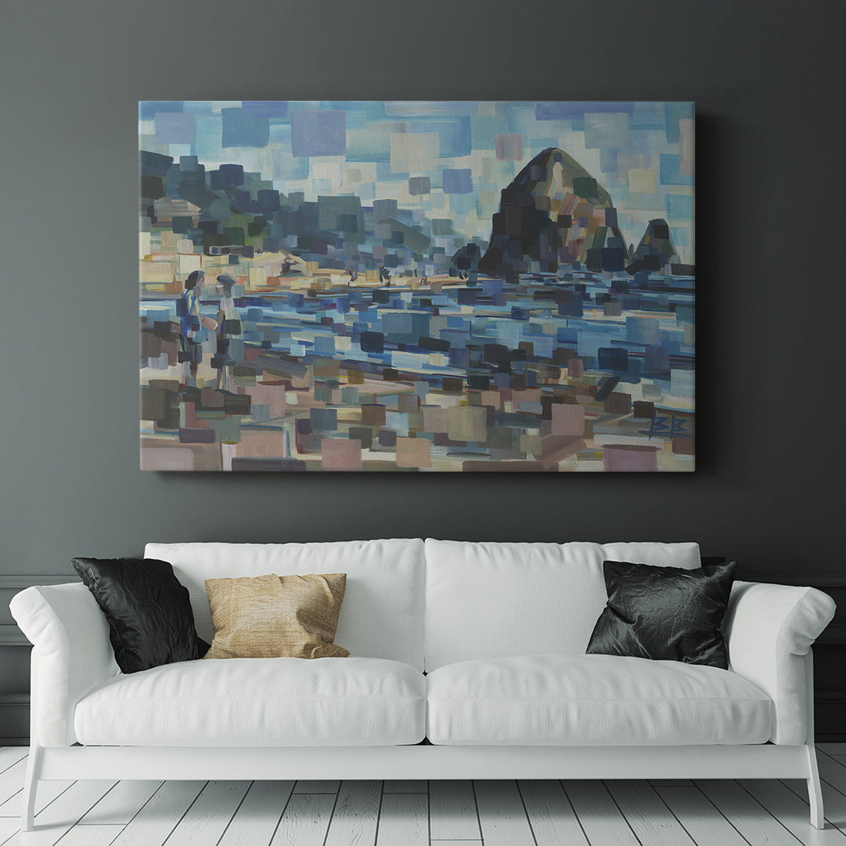 Evening in Cannon Beach - Canvas Art Print