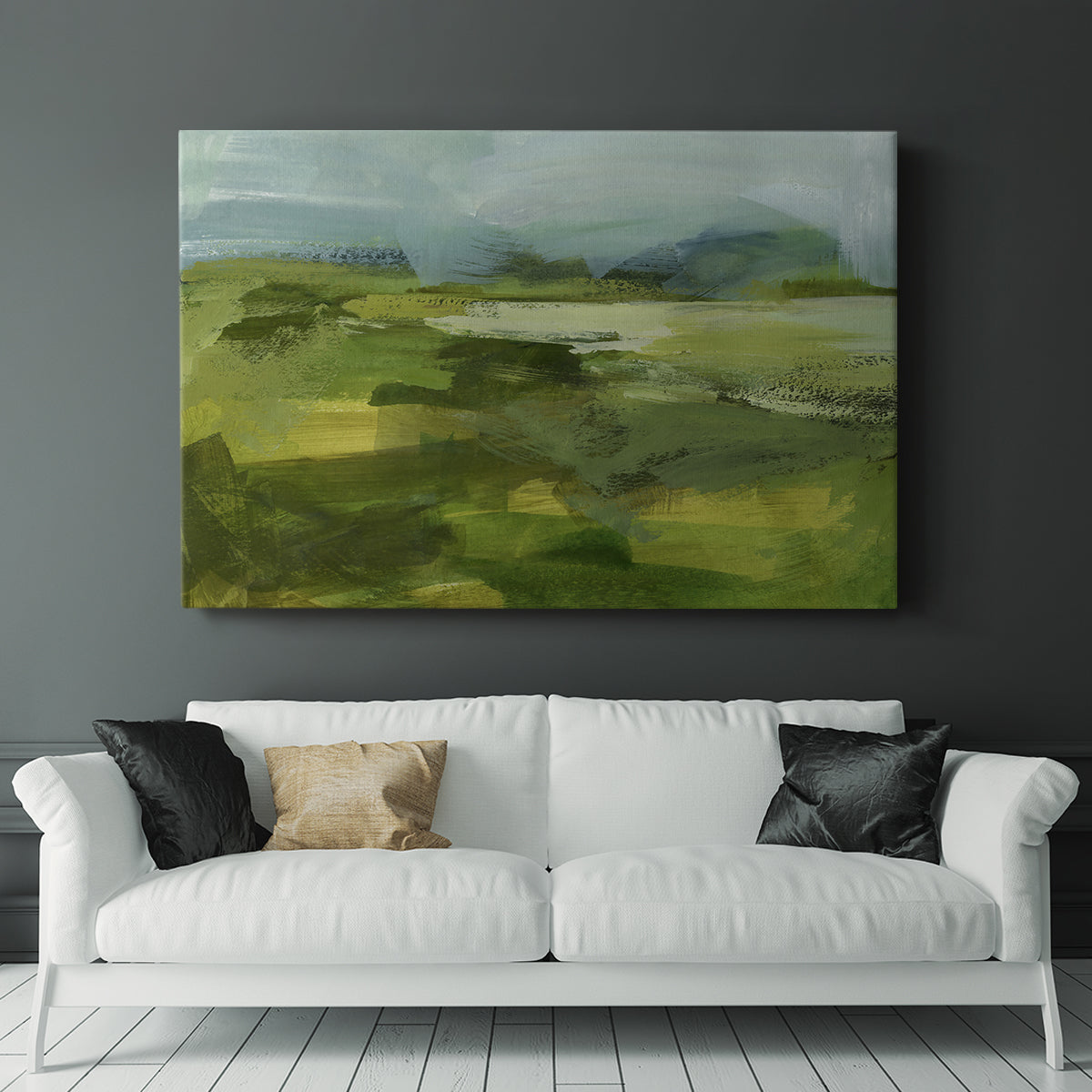 Emerald View IV - Canvas Art Print