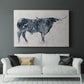 Long Horn - Canvas Art Print