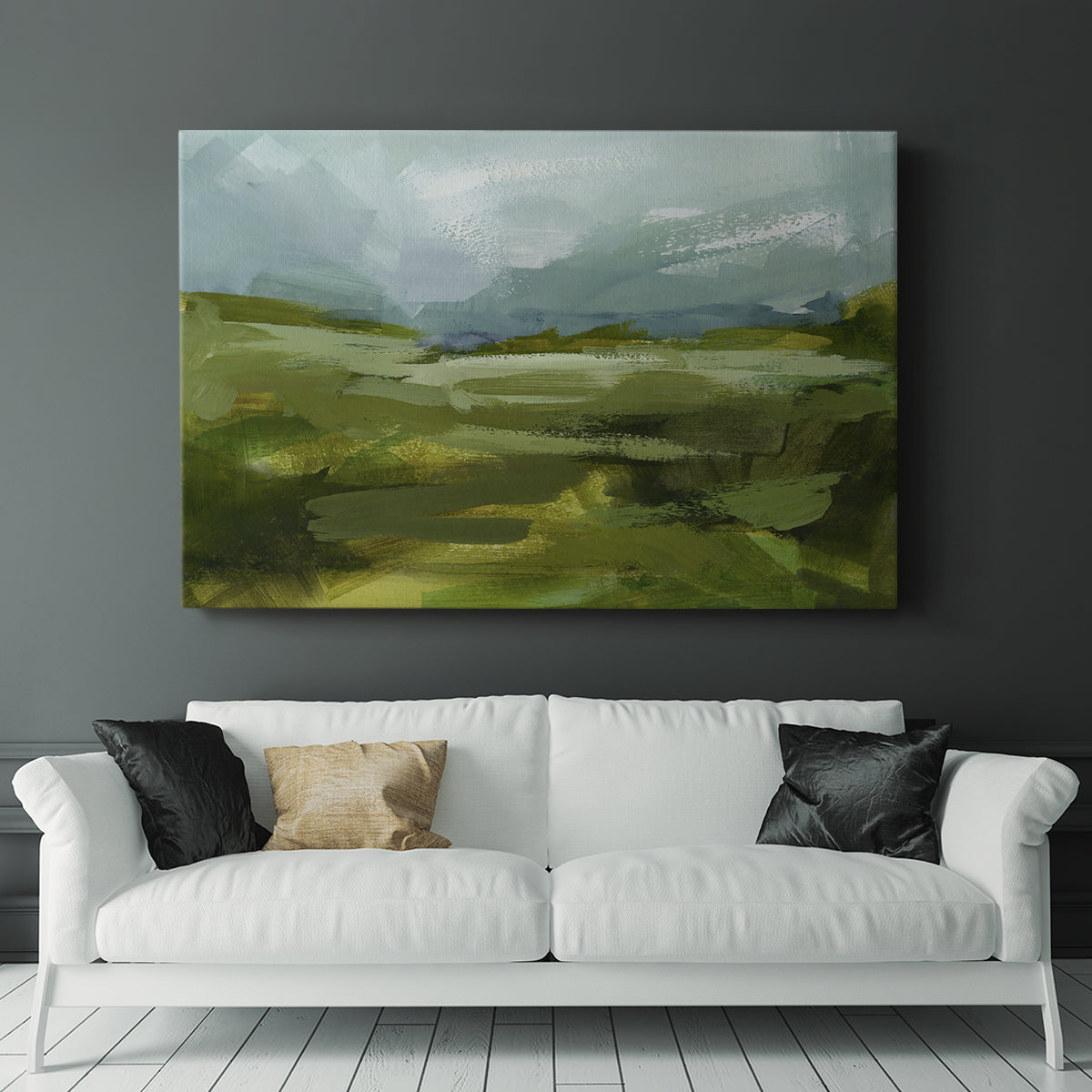 Emerald View II - Canvas Art Print