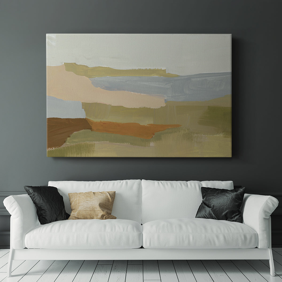 Stacked Landscape IV - Canvas Art Print