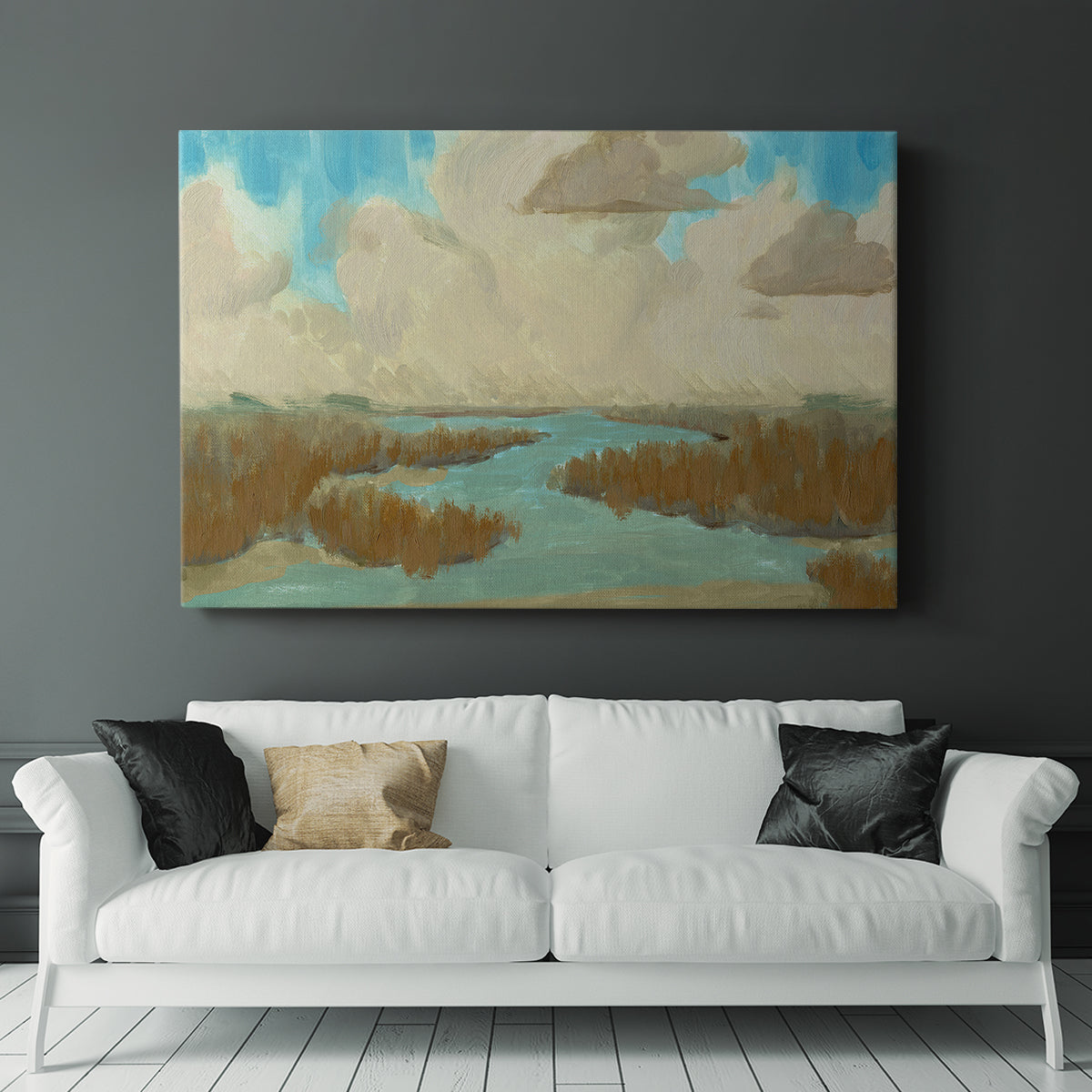 Fripp Island Water I - Canvas Art Print