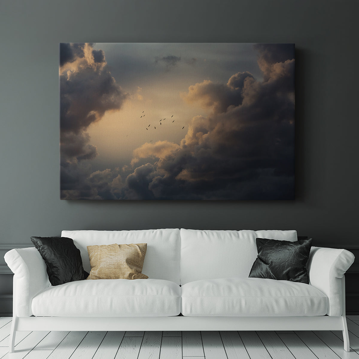 Soaring High Above - Canvas Art Print