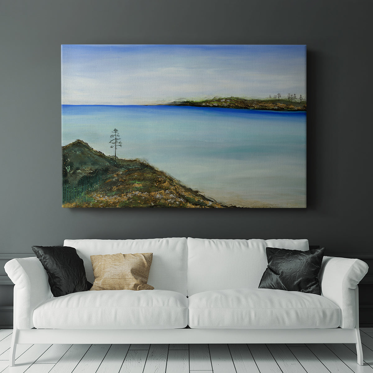 On A Clear Day - Canvas Art Print