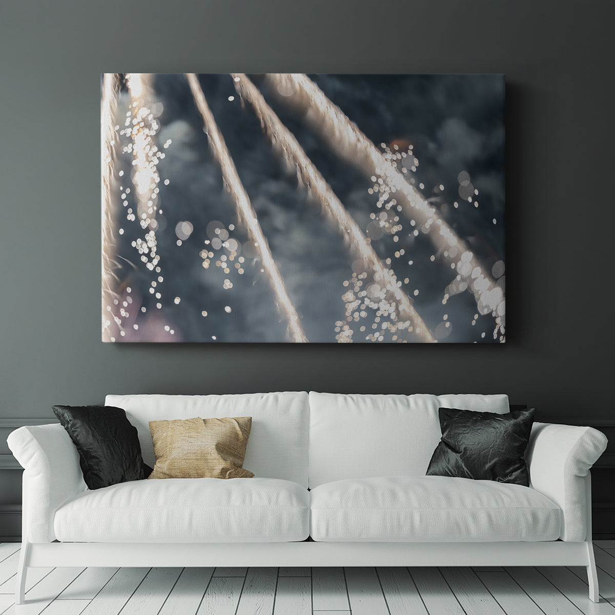 Celestial Glimmer - Canvas Art Print