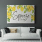 Lemon Squeeze - Canvas Art Print