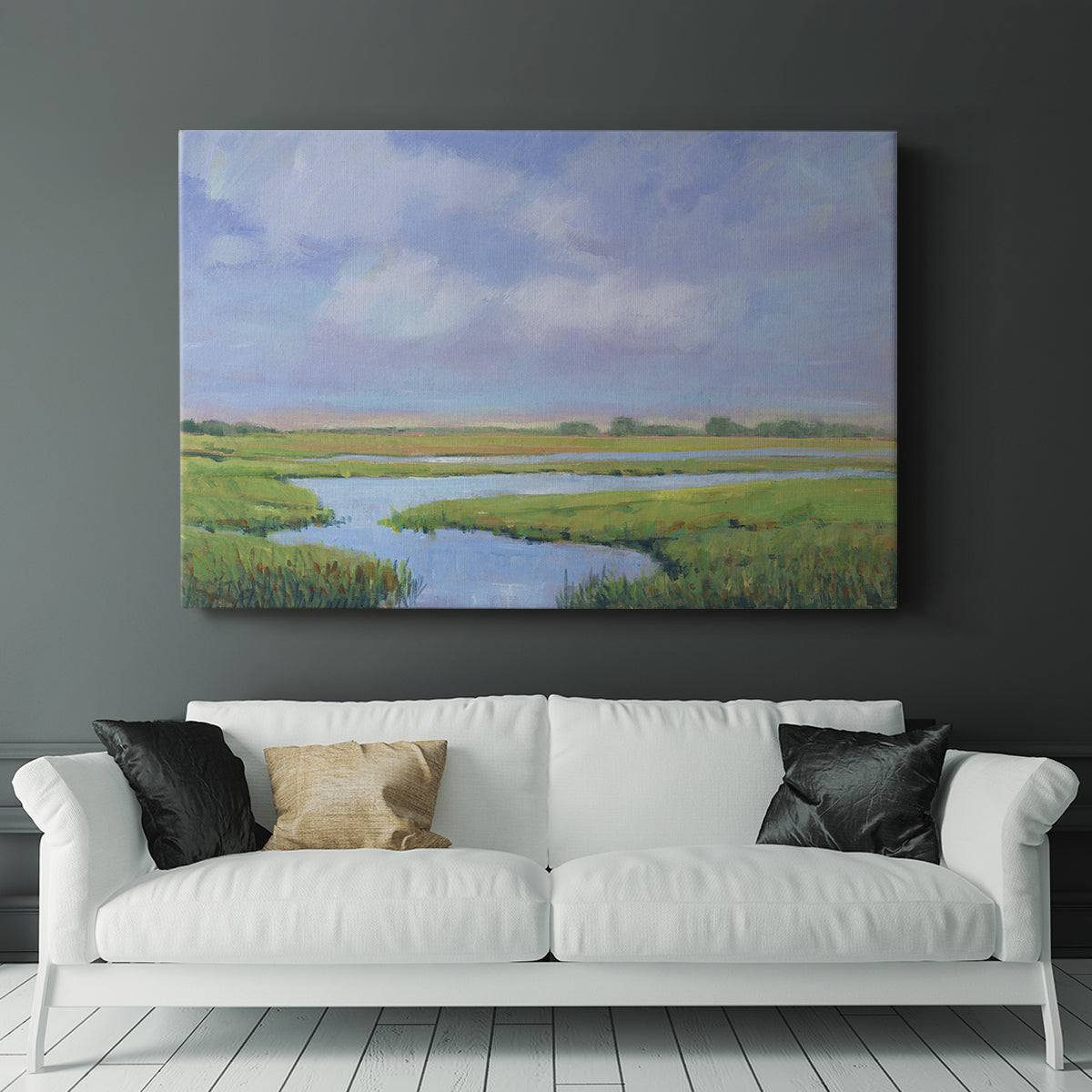 Summer Marsh II - Canvas Art Print