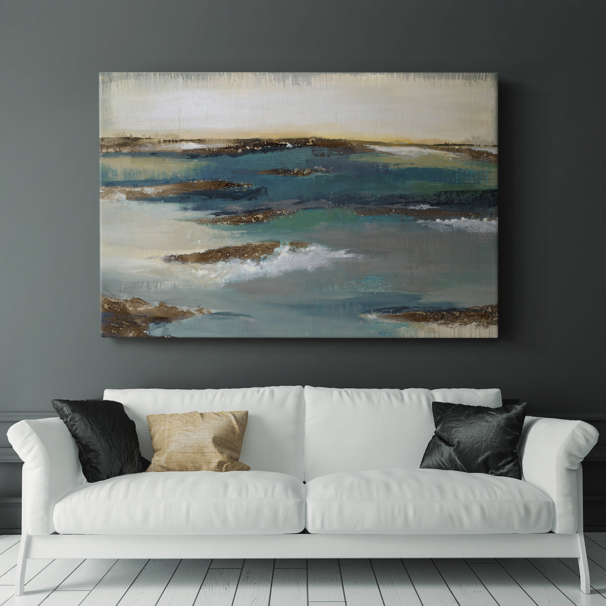 Coastal Bluffs - Canvas Art Print
