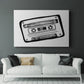 Cassette Sketch - Canvas Art Print