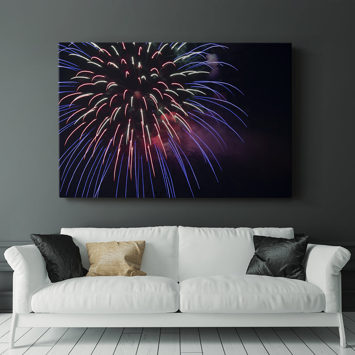 Sky Flower - Canvas Art Print