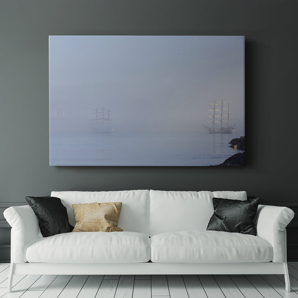 In the Mist - Canvas Art Print
