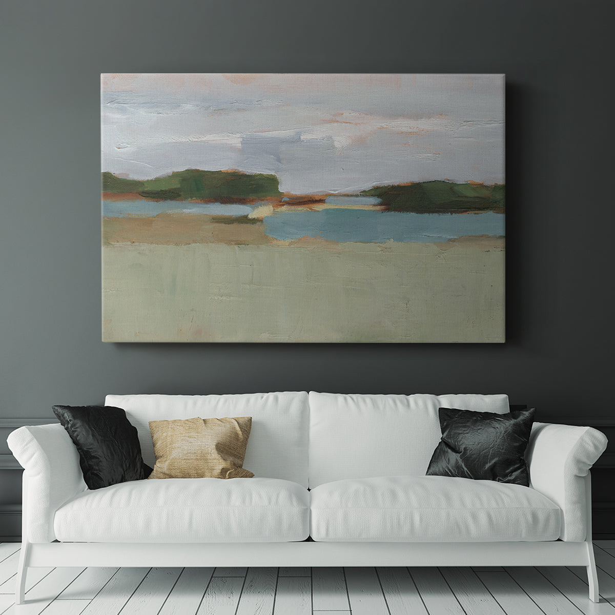 High Noon Vista Study I - Canvas Art Print