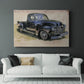 Antique Pickup II - Canvas Art Print