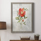 Linen Peony - Premium Canvas Framed in Barnwood - Ready to Hang