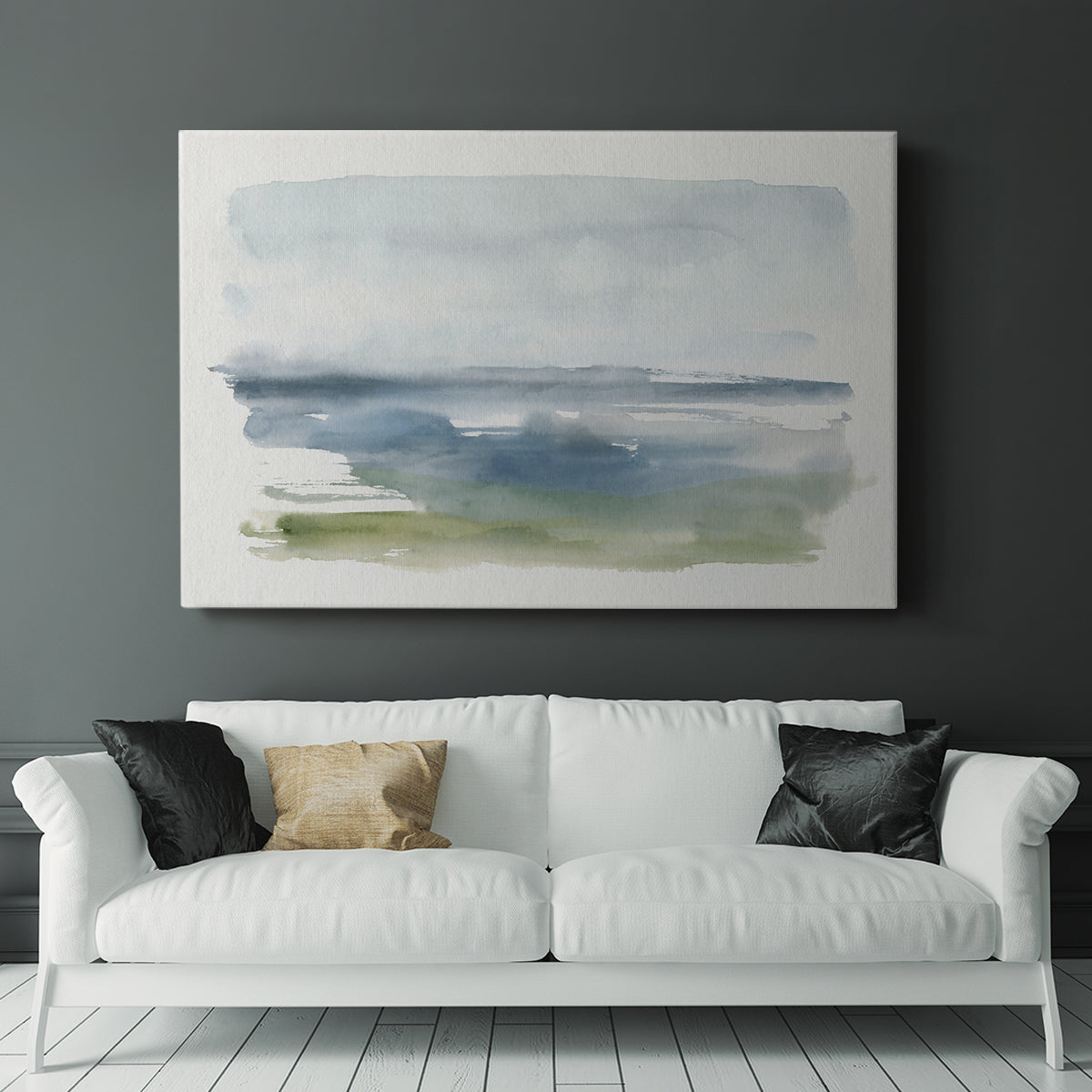 Coastline Splash IV - Canvas Art Print