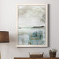 Summer Teal II - Premium Canvas Framed in Barnwood - Ready to Hang