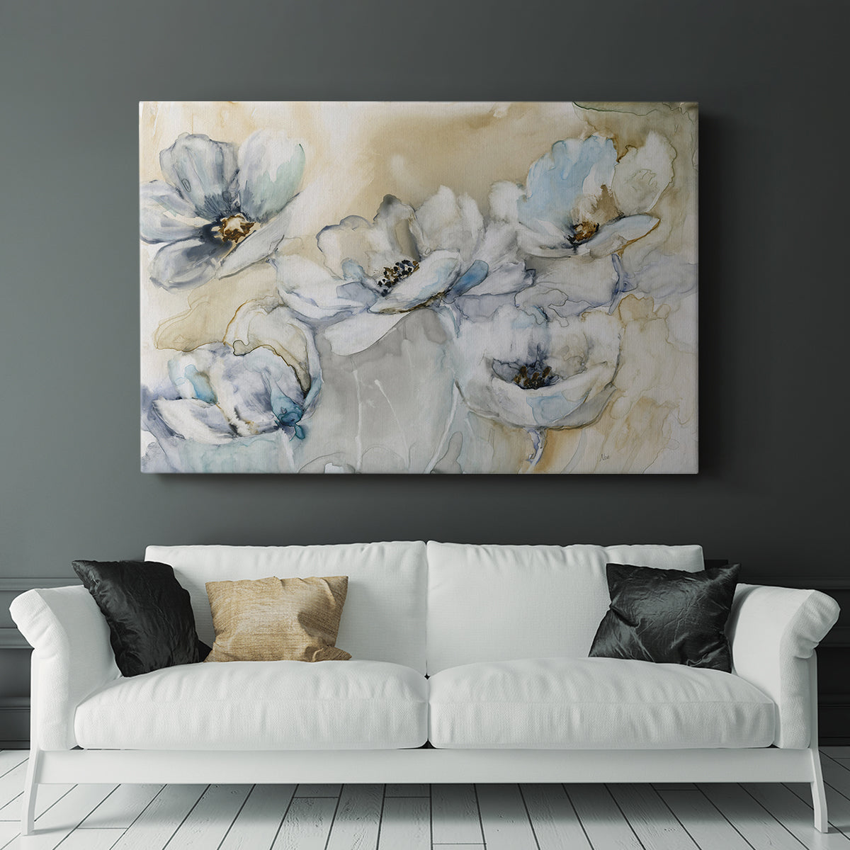 Soft Blooms - Canvas Art Print