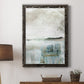 Summer Teal II - Premium Canvas Framed in Barnwood - Ready to Hang