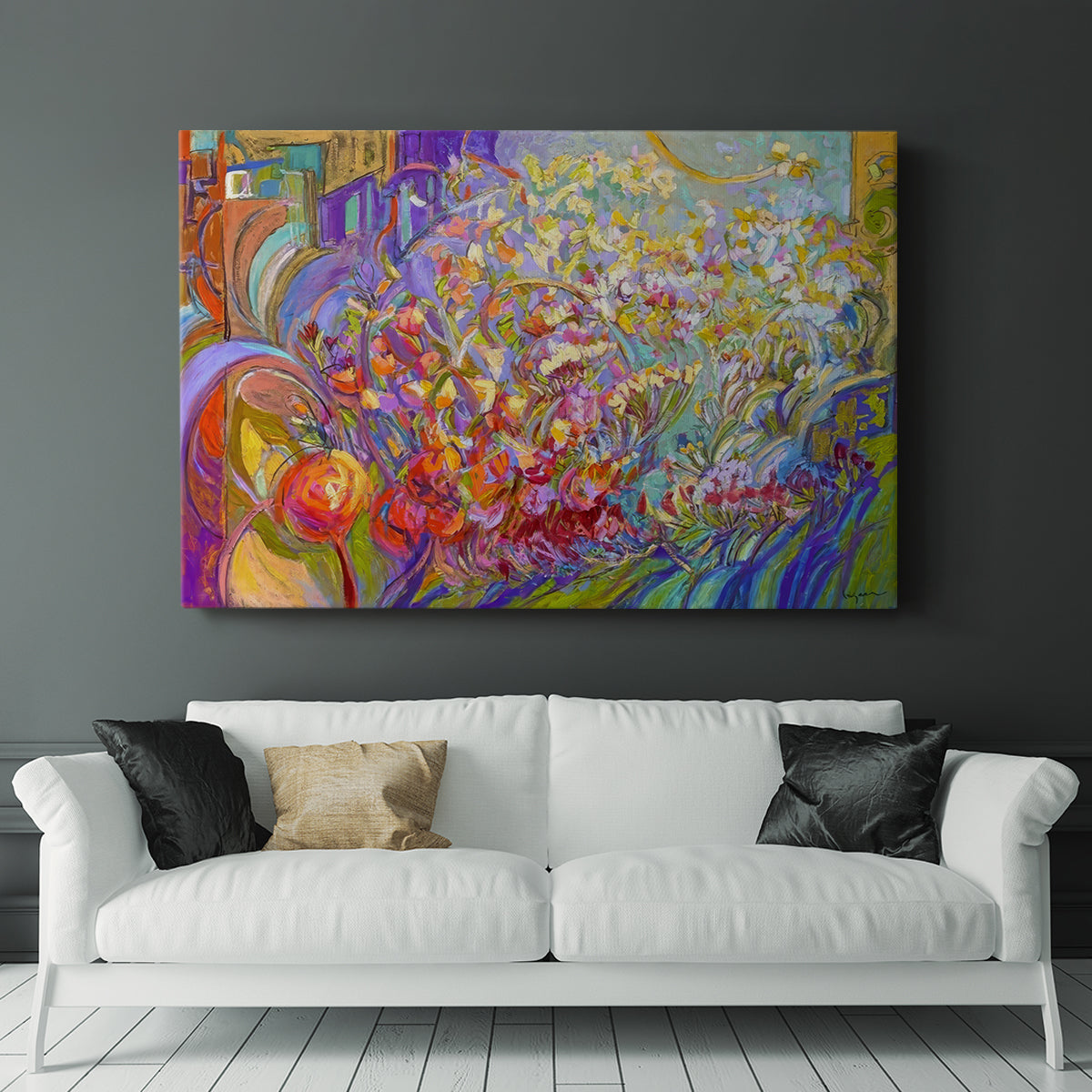 Peaceful April Morning - Canvas Art Print