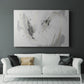 Grey Brushstrokes CXVI - Canvas Art Print