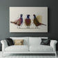 Pheasant Trio - Canvas Art Print