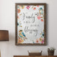 Spring Bird Blessing - Barnwood Framed Canvas Print