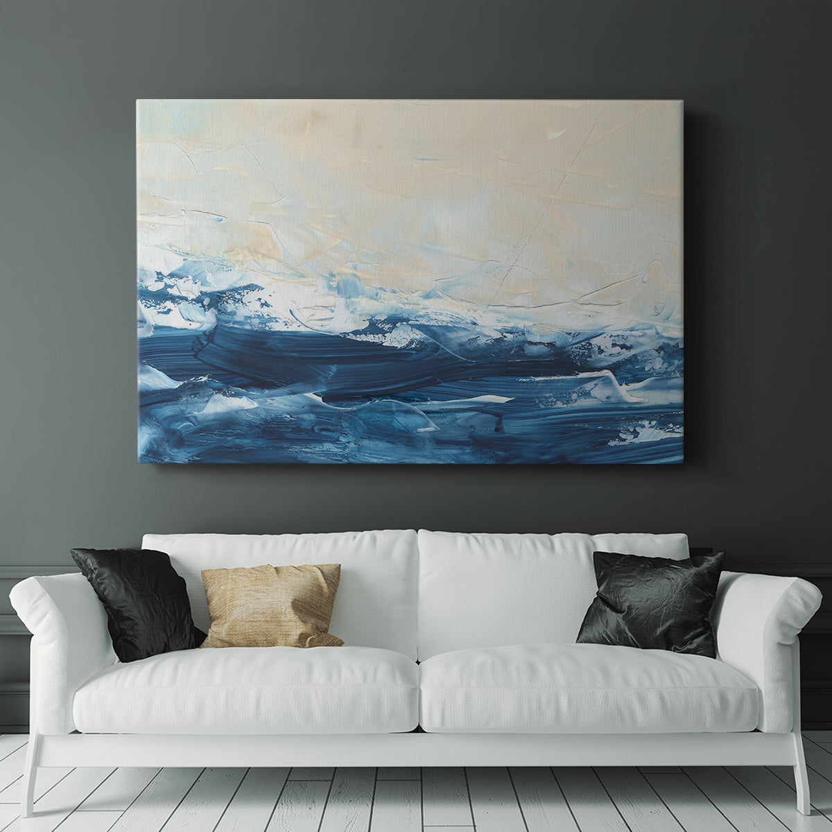 Wave after Wave III - Canvas Art Print