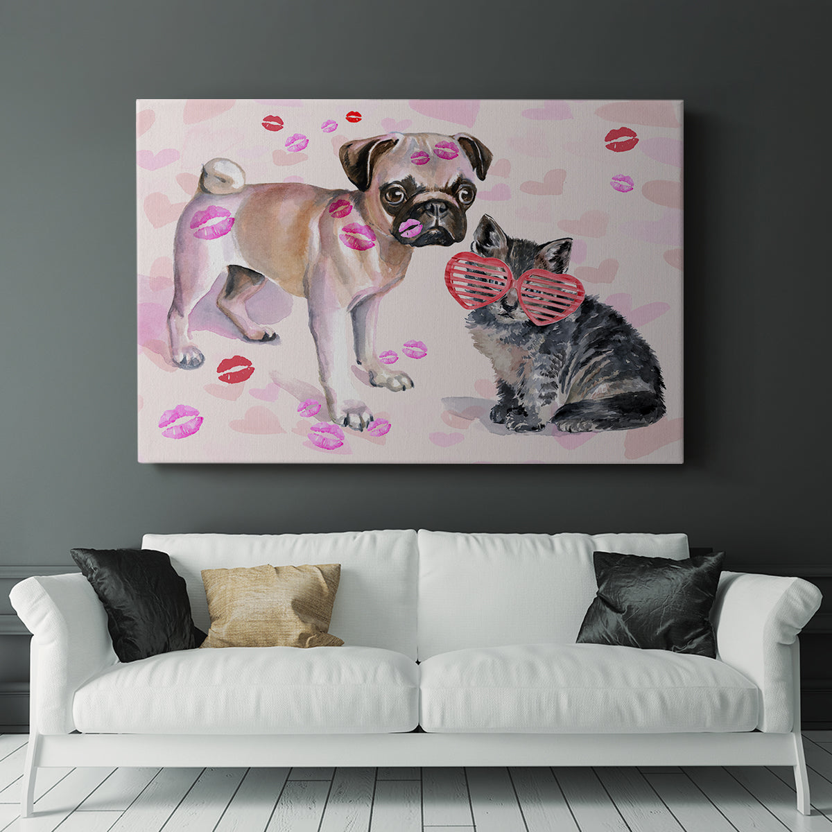 Cute Couture Collection A - Canvas Art Print