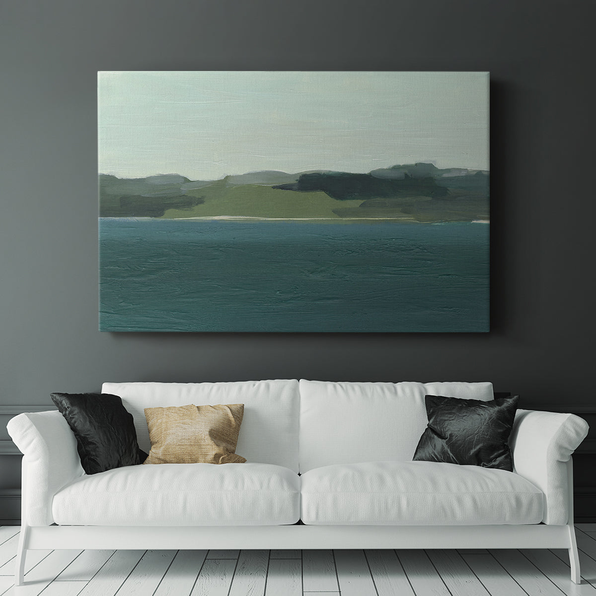 Calming Lake View I - Canvas Art Print