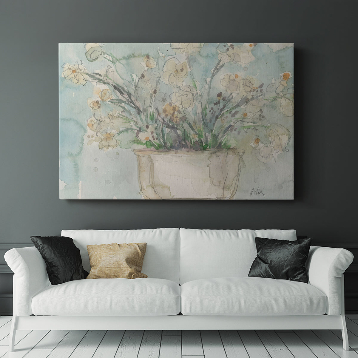 Tabletop Display I - Canvas Art Print
