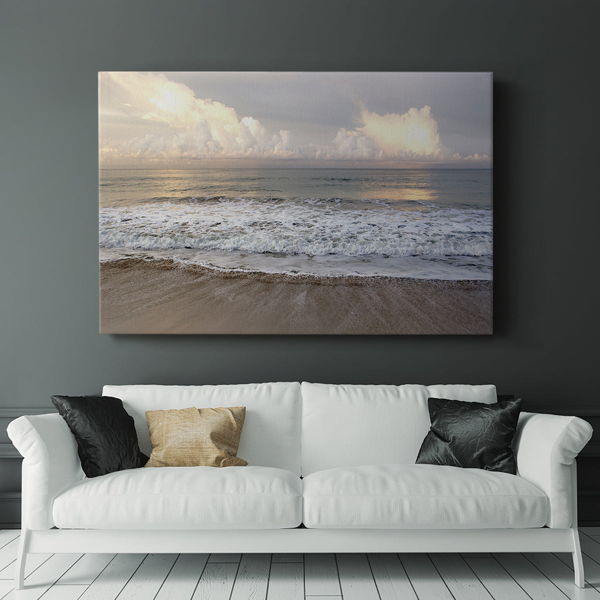 Ebbing Wave - Canvas Art Print