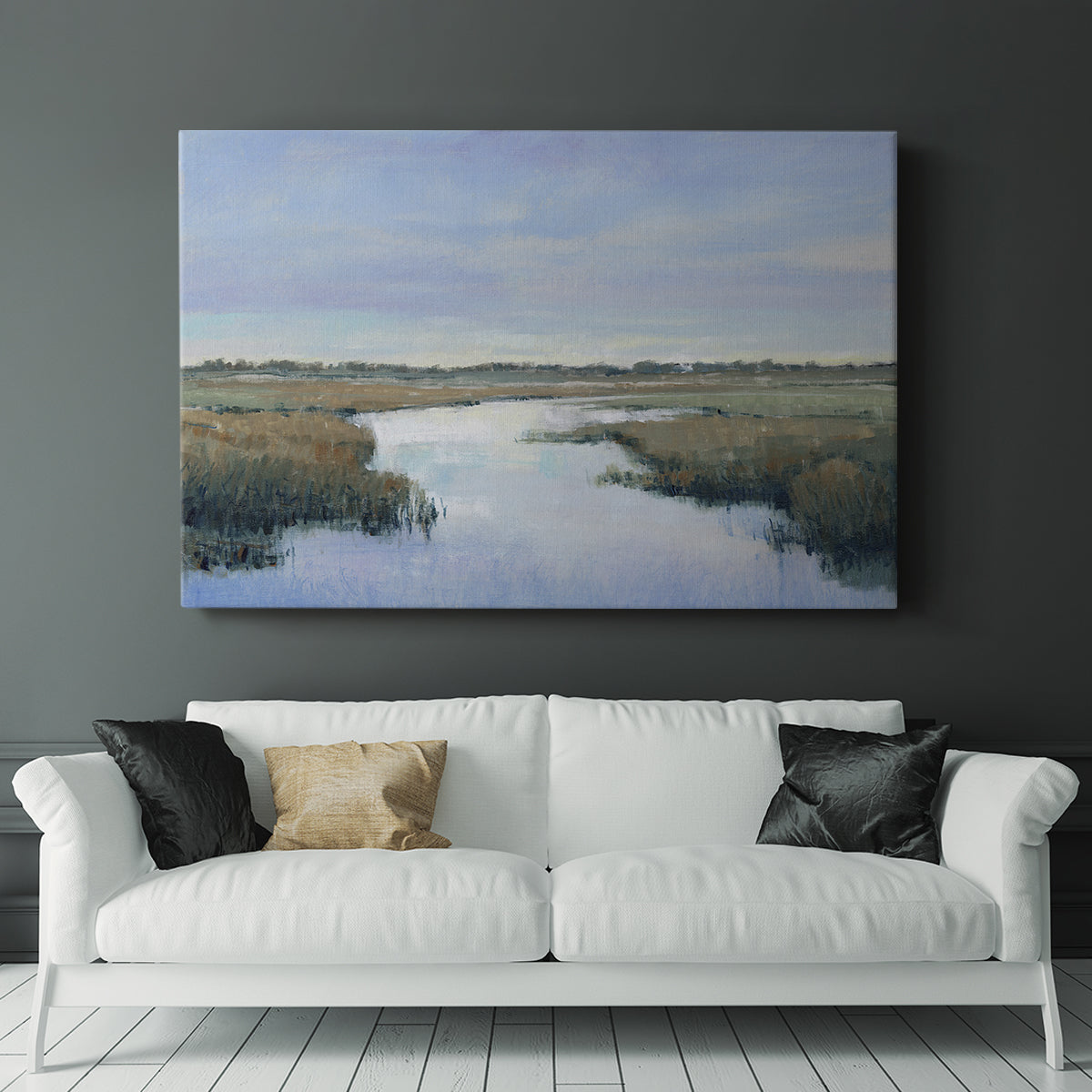Coastal Plains II - Canvas Art Print