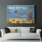 Cute Sea Creatures II - Canvas Art Print
