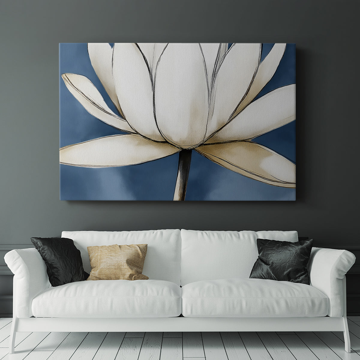 Floral Watercolor XIX - Canvas Art Print