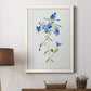 Blue Blossom Botanical II - Premium Canvas Framed in Barnwood - Ready to Hang