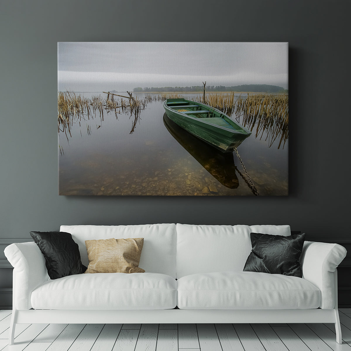 Green One - Canvas Art Print