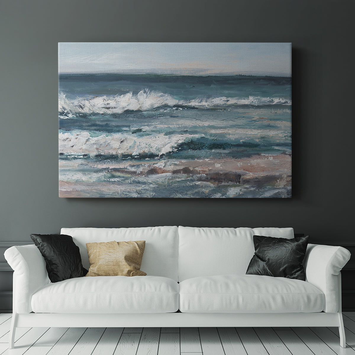 Ocean Breakers I - Canvas Art Print