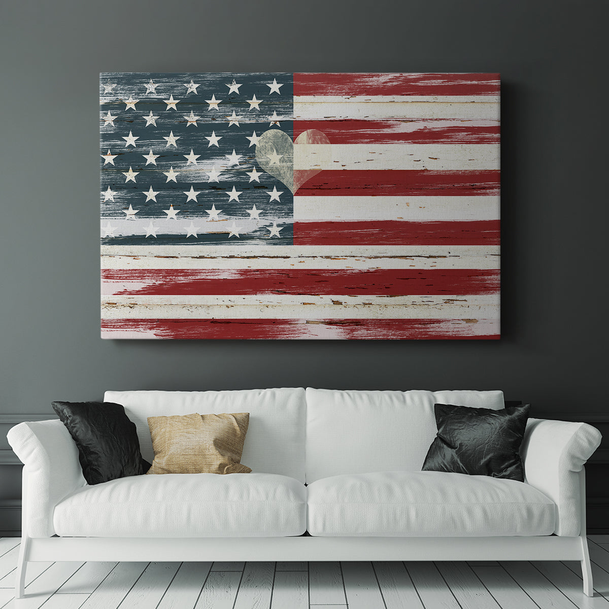 Heart of America - Canvas Art Print