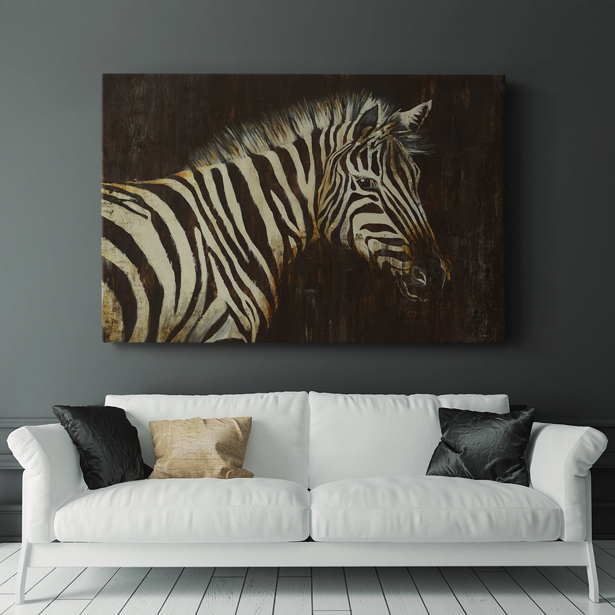 Striped Pajamas - Canvas Art Print