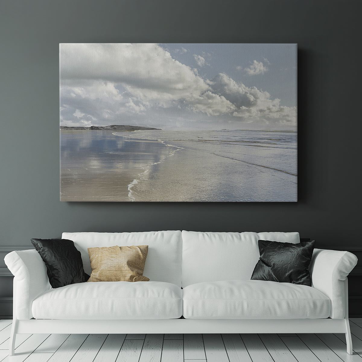 Infinity Beach - Canvas Art Print