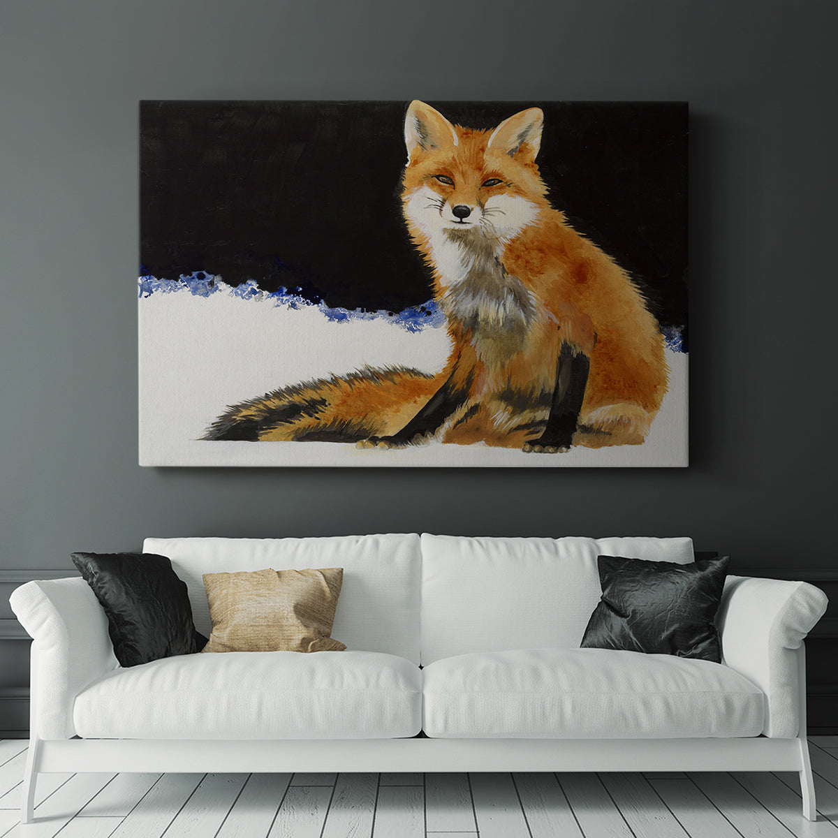 Fox - Canvas Art Print