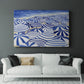 Candy Bowl Prussian Blue - Canvas Art Print