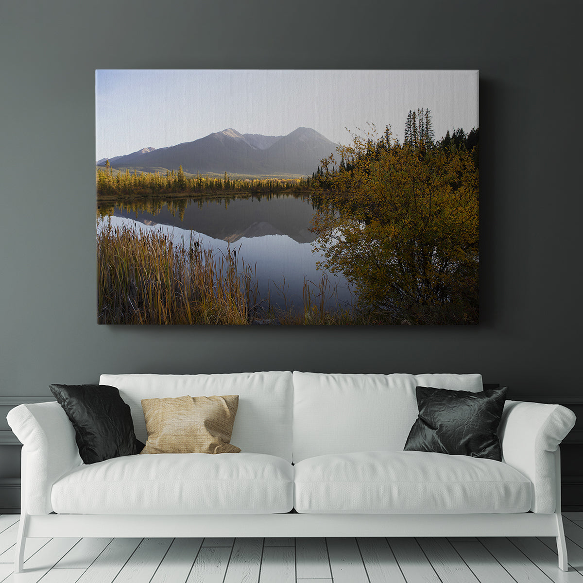Low Light on Vermillion - Canvas Art Print