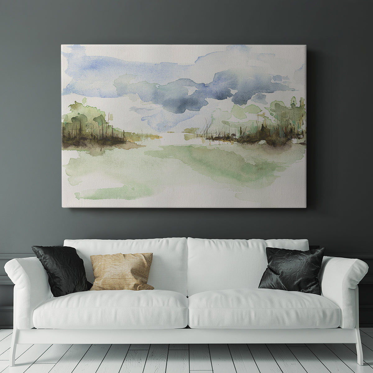 Brush Thickets II - Canvas Art Print