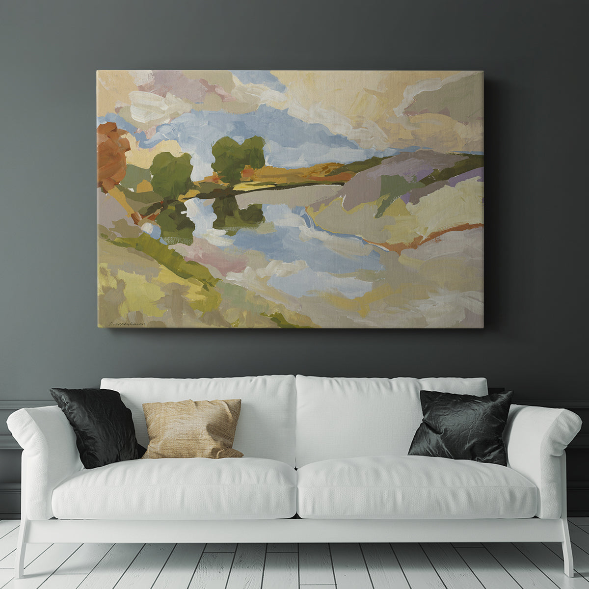 Uplands I - Canvas Art Print