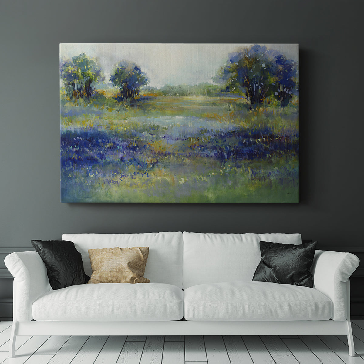 Wildflower View - Canvas Art Print