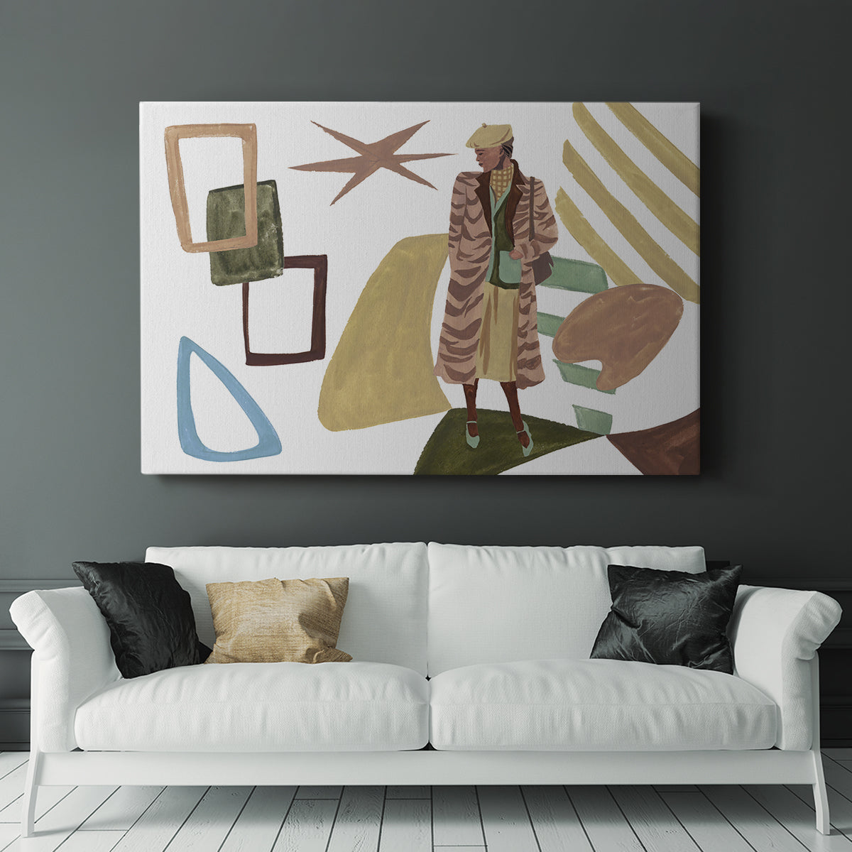 Vintage Vibes I - Canvas Art Print