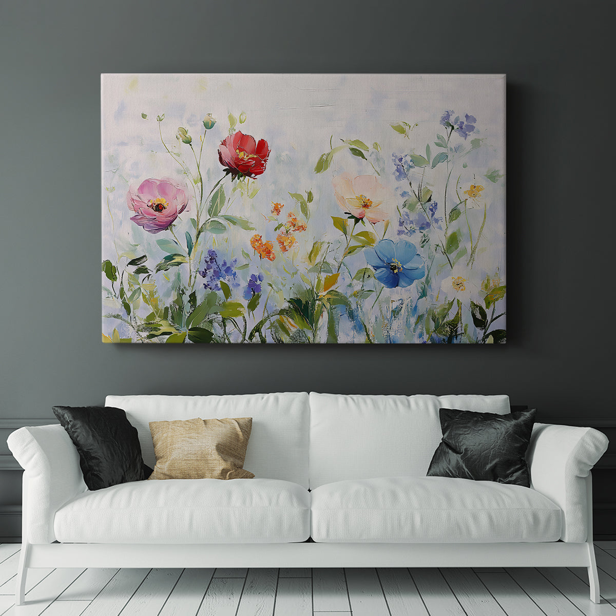Floral Painting XXIII - Canvas Art Print